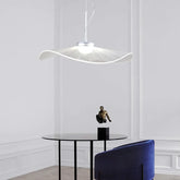 Lampara de techo nordica blanca diseño para dormitorio