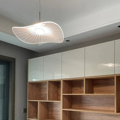 Lampara de techo nordica blanca diseño para dormitorio