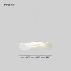 Lampara de techo nordica blanca diseño para dormitorio