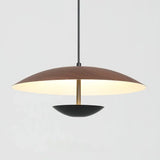Lamparas colgantes comedor led diseño moderno estilo madera