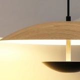 Lamparas colgantes comedor led diseño moderno estilo madera