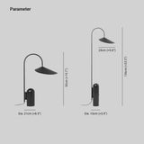 Lamparas mesa de noche modernas diseño nórdico y curvado