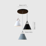 Lamparas colgantes nordicas diseño moderno LED para comedor