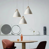 Lamparas colgantes nordicas diseño moderno LED para comedor