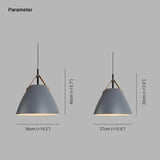Lamparas colgantes nordicas diseño moderno LED para comedor