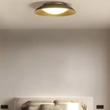 Lamparas de techo recibidor diseño circular minimalista de iluminación