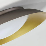 Lamparas de techo recibidor diseño circular minimalista de iluminación