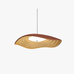 Lamparas colgantes cocina led diseño creativo hoja de loto