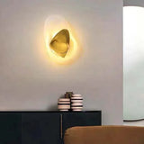 Apliques de pared negros diseño creativo de luz irregular