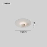 Lamparas de pasillo de techo LED redonda blanca