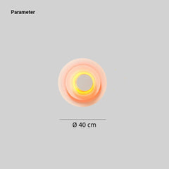 Aplique de Pared Moderno de Diseño LED en Metal para Salón