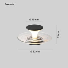Sobremuro solar LED moderno diseño IP65 para jardín exterior