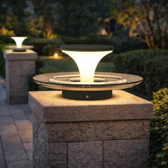 Sobremuro Solar LED Moderno Diseño IP65 para Jardín Exterior