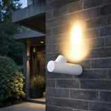 Aplique de pared exterior moderno de metal LED IP65