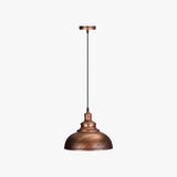 Lámpara colgante de hierro para comedor de estilo industrial