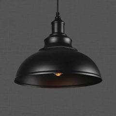 Lámpara colgante de hierro para comedor de estilo industrial