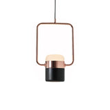 Lámpara colgante de metal LED giratoria moderna
