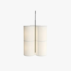 Lamparas colgantes de tela modernas diseño minimalista para comedor