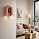 Aplique moderno de pared LED con forma de U para salón