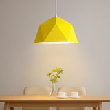 Lámpara colgante nórdica LED color Macaron con altura regulable para comedor
