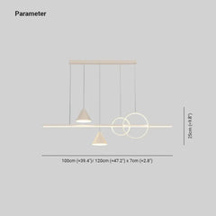 Lámpara colgante cocina diseño moderno y minimalista