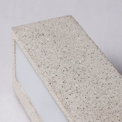 Aplique de pared exterior LED rectangular IP65 moderno