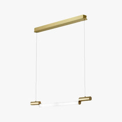 Lamparas colgante de cocina modernas LED doradas