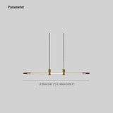 Luces para la cocina lineal diseño minimalista