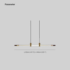 Luces para la cocina lineal diseño minimalista