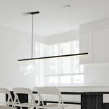 Lamparas de techo alargadas modernas para comedor minimalista