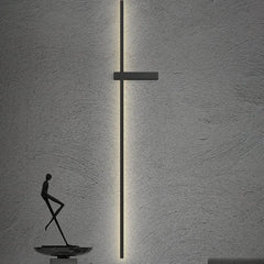 Aplique de pared de diseño moderno lineal LED regulable para salón