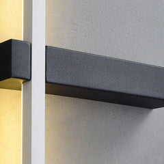 Aplique de pared de diseño moderno lineal LED regulable para salón