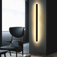 Lámpara LED Aplique Largo Minimalista para Salón