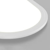 Plafones para techos bajos ovalado LED