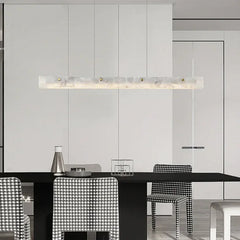 Lámpara Colgante Moderna Minimalista de Mármol para Comedor