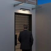 Aplique de Exterior Pared de Acero Inoxidable con Sensor y Resistente al Agua