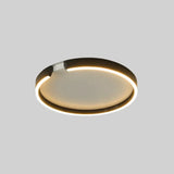 Plafón redondo LED de diseño moderno con luz suave para dormitorio