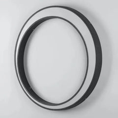 Aplique de pared exterior moderno con diseño circular LED IP65