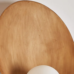 Aplique de pared dormitorio diseño redondo estilo chino