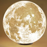 Lámpara sobremuro exterior solar ip65 de diseño lunar para jardín
