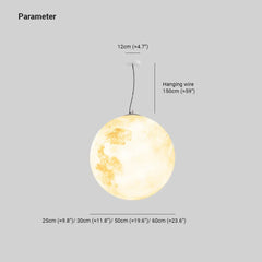 Luces de led solares para exterior diseño luna