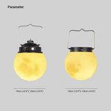Luces de led solares para exterior diseño luna