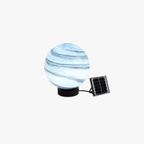 Sobremuro exterior moderno solar de vidrio diseño luna para jardín