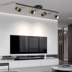 Foco de Luz Techo LED Tricolor de Superficie en Riel