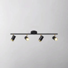 Foco de Luz Techo LED Tricolor de Superficie en Riel