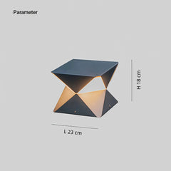 Lámpara de pie exterior LED IP65 de diseño moderno para terraza