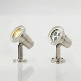 Foco para piscina LED orientable IP68 estilo industrial acabado cromo