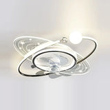 Ventiladores de techo con luz juveniles diseño moderno creativo