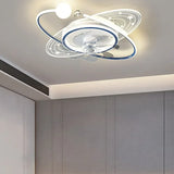 Ventiladores de techo con luz juveniles diseño moderno creativo