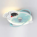 Ventiladores de techo con luz juveniles diseño moderno creativo